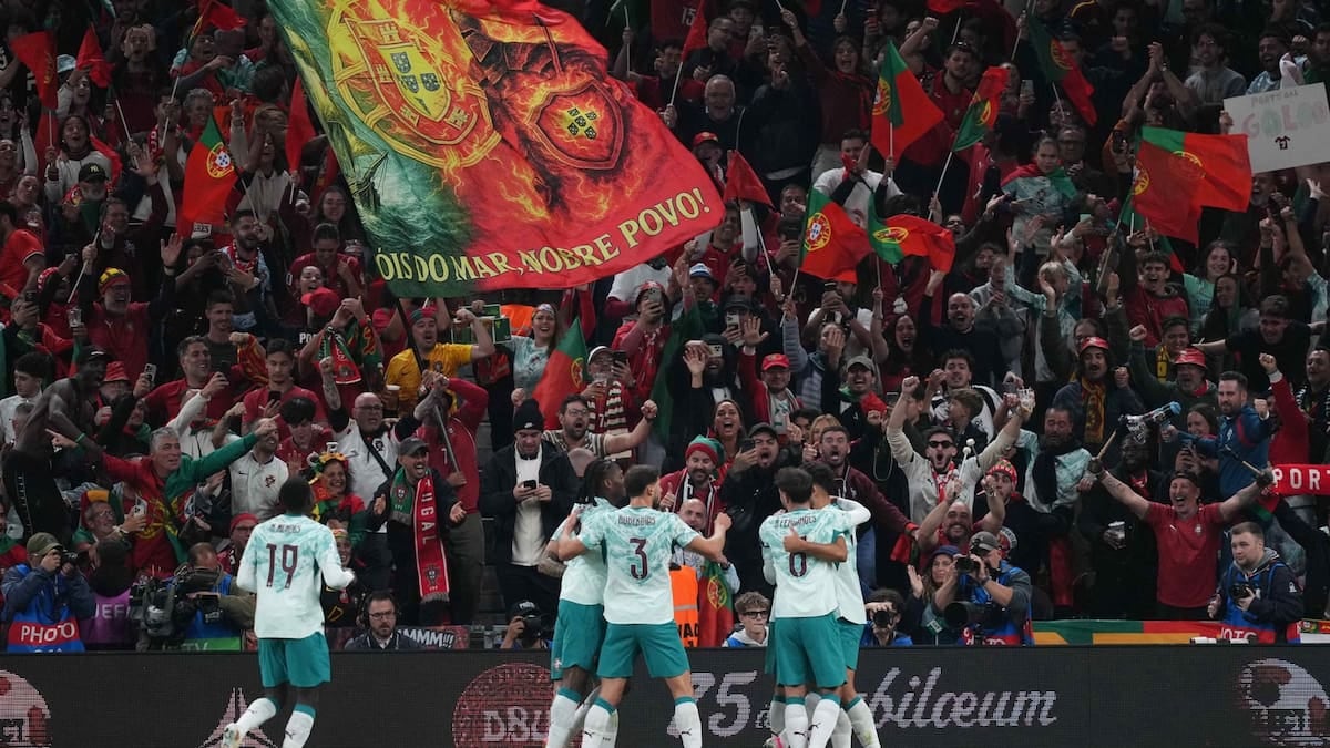Portugal, sin CR7 y con puntaje perfecto: en Dinamarca se rieron de todos