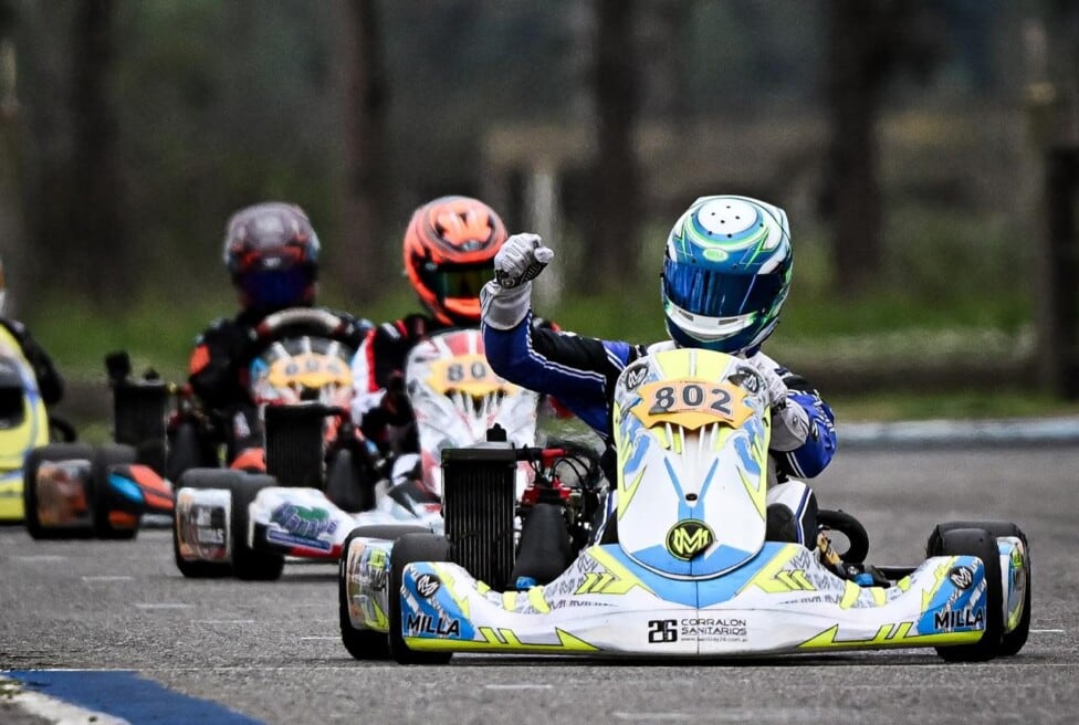 Schioppa, el pibe de Escobar que se ganó un viaje a Portimao