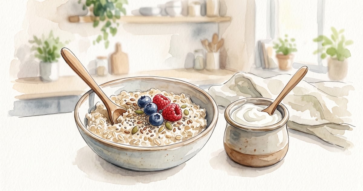 Opciones cotidianas para aliviar el estreñimiento: por qué la avena y el yogur griego pueden ser aliados, aunque con funciones distintas