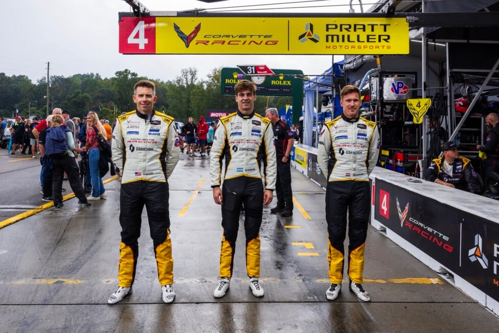 Varrone cerró el año IMSA en Road Atlanta con un Corvette que peleó hasta el final