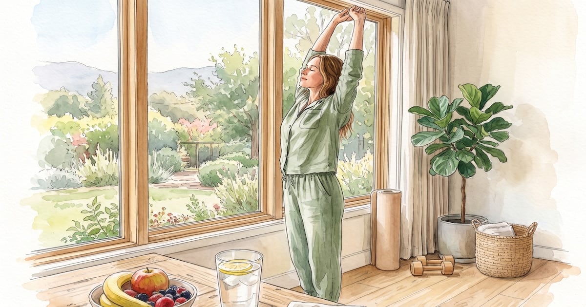La mañana empieza la noche anterior: claves cotidianas para un día más saludable