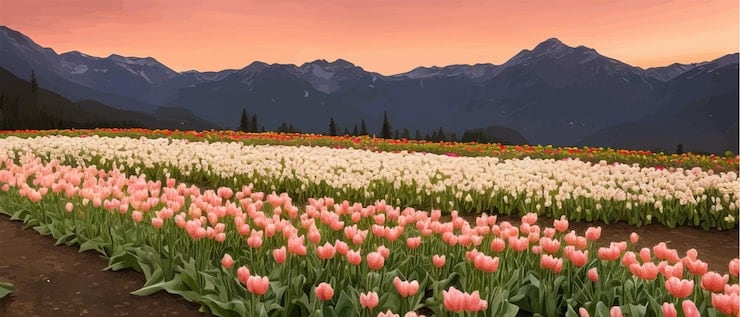 Trevelin se viste de tulipanes: una escapada para llenar la agenda de octubre