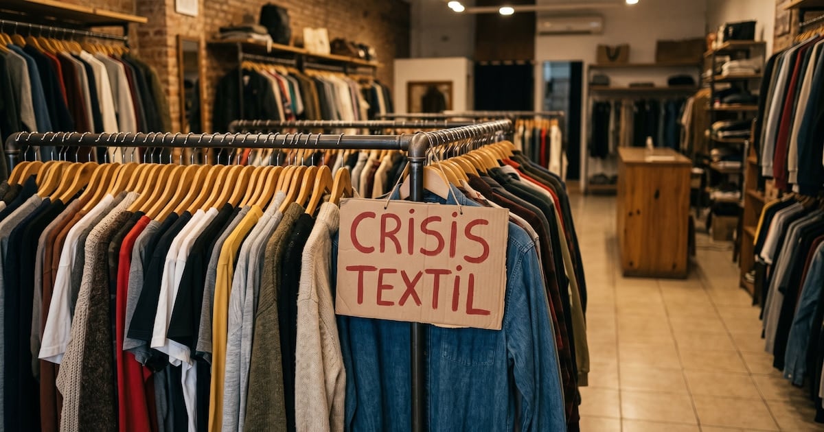 Crisis sin precedentes en la industria textil argentina: producción en caída libre y miles de puestos de trabajo evaporados