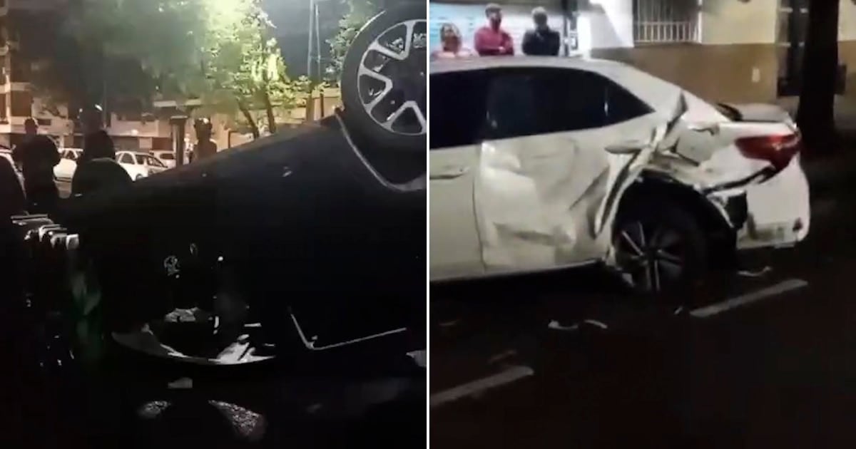 Volcó en Alberdi con 1,79 gramos de alcohol en sangre y terminó imputada por lesiones