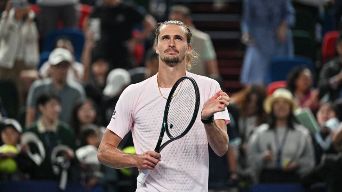 Zverev zafó en dos tie-break y ya mira a De Miñaur en Shanghái