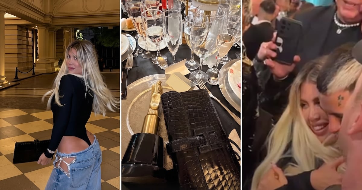 Wanda Nara se quedó con el Martín Fierro de la Música por Canción Viral y lo celebró con un guiño humorístico sobre su debut en la canción