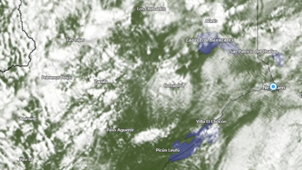 Una semana bajo el cielo gris de Neuquén: cómo viene el clima hasta el domingo