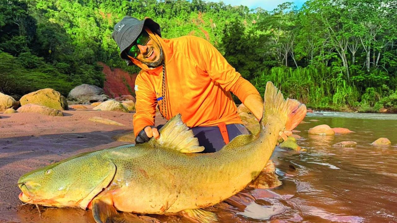 Pesca en el río selvático de Bolivia: quince especies en un solo tramo navegable