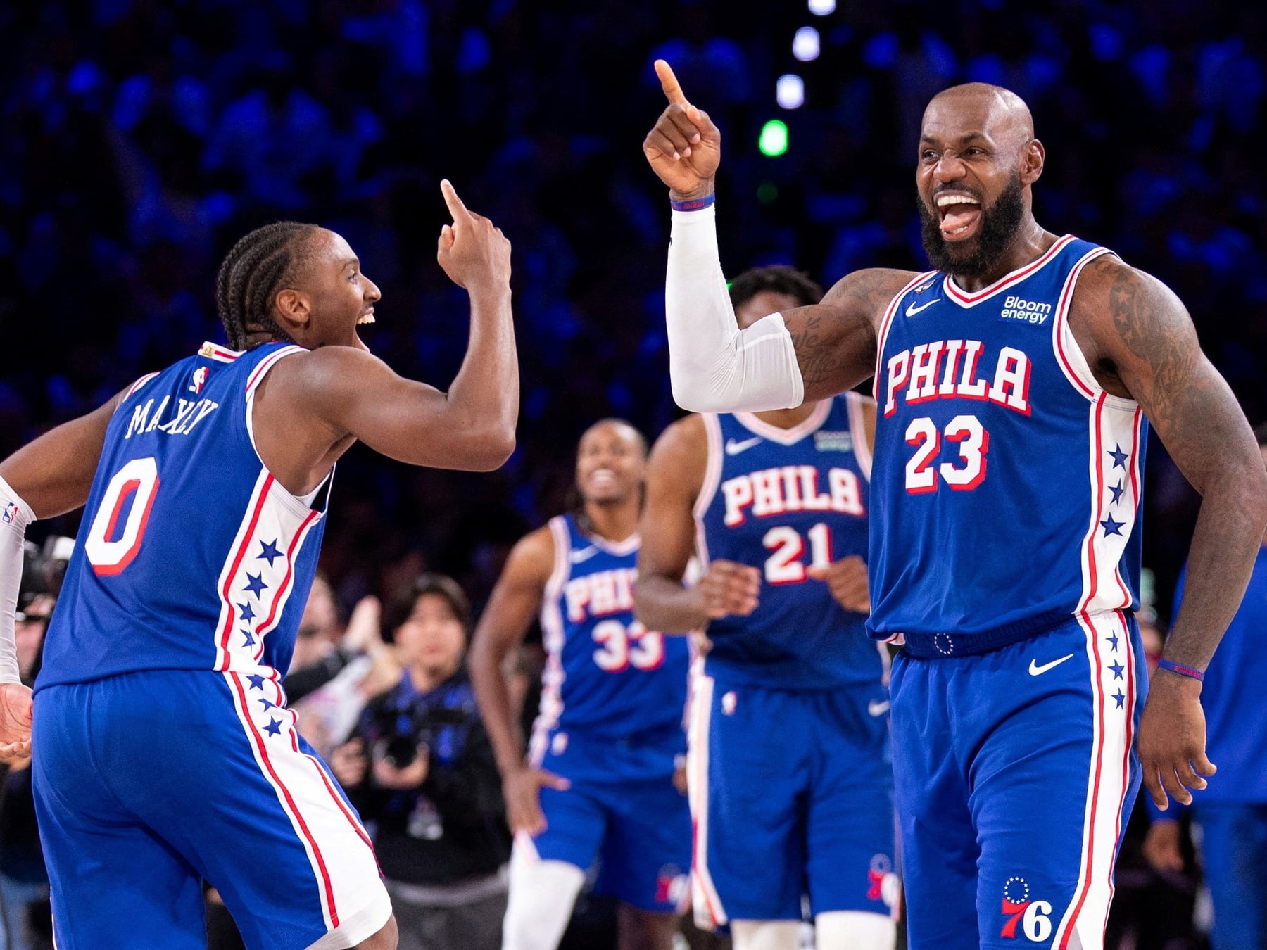 Philadelphia se sacude los 29 puntos deuce y le pone el sello a LeBron